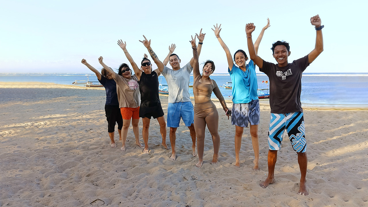 Group Photos of BBC Members - Bali Sanur